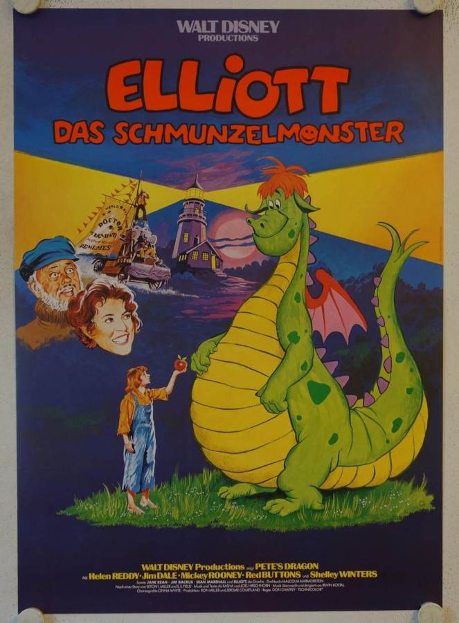 Petes Dragon original release german movie poster